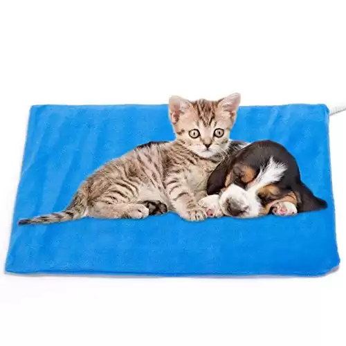 MARUNDA Pet Heating Pad,Cat Dog Electric Pet Heating Pad Indoor Waterproof